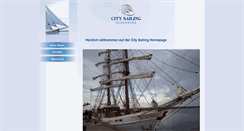 Desktop Screenshot of city-sailing.de