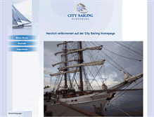 Tablet Screenshot of city-sailing.de